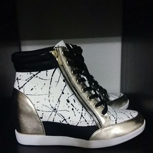Shoe Dazzle Shoes - Wedge high top sneakers Shoe Dazzle Shoes - Wedge high top sneakers